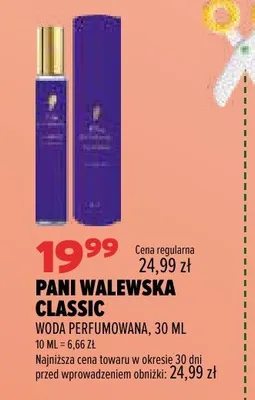 Woda perfumowana Pani Walewska Classic promocja w Drogerie Natura