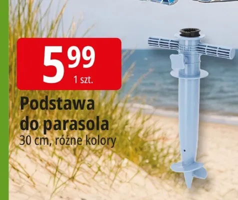 Podstawa do parasola 30cm promocja w Leclerc