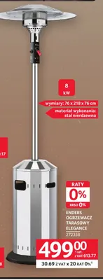 Ogrzewacz tarasowy Elegance Enders promocja w Selgros