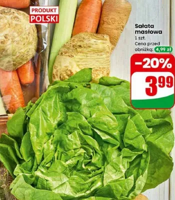 Sałata masłowa promocja w Dino