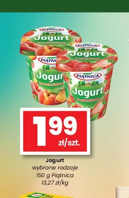 Jogurt Piątnica promocja w emma MARKET