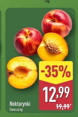 Nektarynki promocja w Aldi