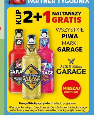 Piwo Garage Hard Lemon promocja w Kaufland