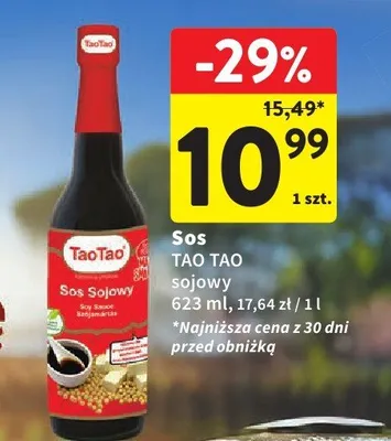 Sos sojowy Tao Tao 623ml promocja w Intermarche