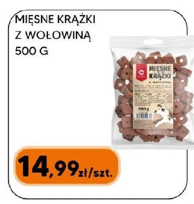 Przysmak dla psa mięsne krążki z wołowiną Maced promocja w HIPPER.pl