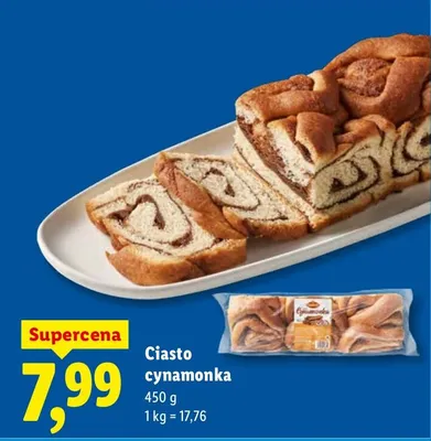 Ciasto cynamonka promocja w Lidl