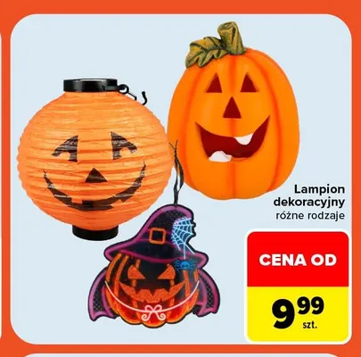 Lampion dekoracyjny promocja w Carrefour