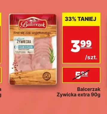 Balcerzak żywiecka extra promocja w API Market