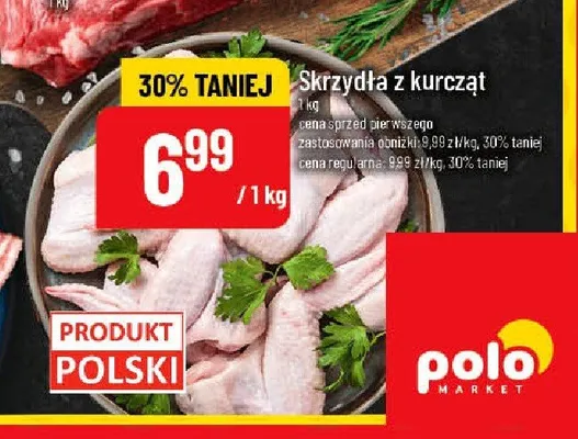 Skrzydła z kurcząt promocja w POLOmarket