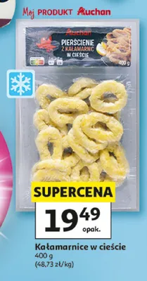 Kałamarnice w cieście Auchan promocja w Auchan