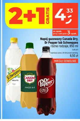 Napój gazowany Dr Pepper promocja w Dealz
