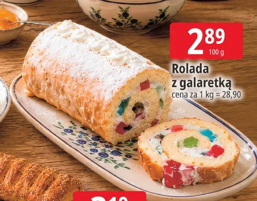 Rolada z galaretką promocja w Leclerc