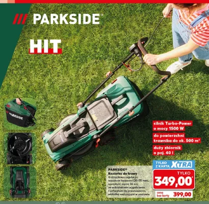 Kosiarka do trawy PARKSIDE promocja w Kaufland