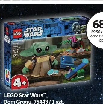 Klocki LEGO Star Wars Dom Grogu 75443 promocja w Empik