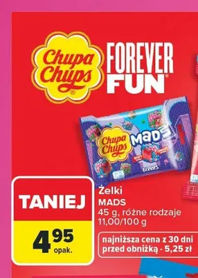 Żelki Chupa Chups MADS Berries promocja w Carrefour
