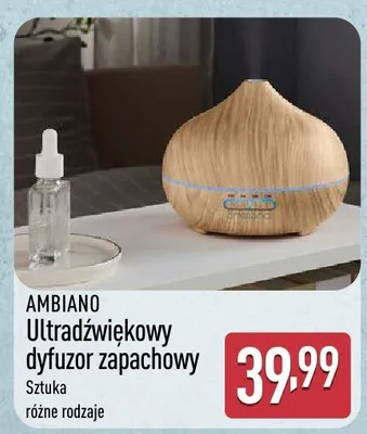 Ultradźwiękowy dyfuzor zapachowy promocja w Aldi