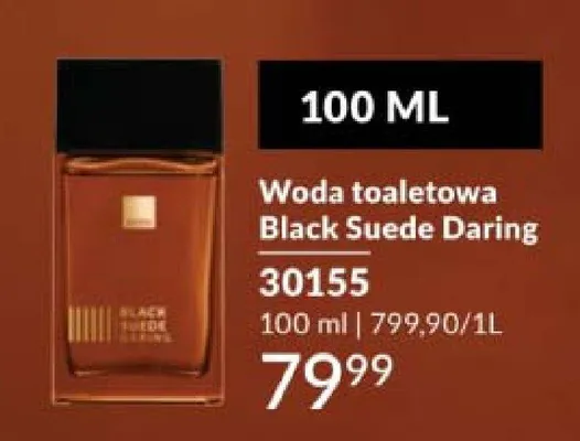 Woda toaletowa Avon Black Suede Daring promocja w AVON