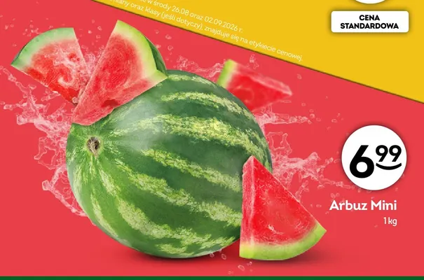 Arbuz mini promocja w Żabka