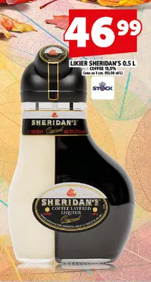 Likier Sheridan's Coffee promocja w TOPAZ