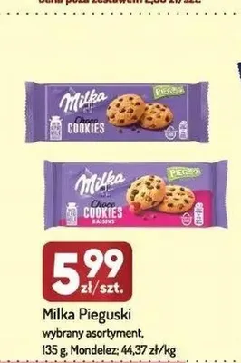 Ciastka Milka Pieguski Choco Cookies promocja w Avita