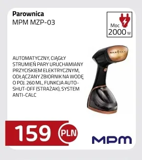 Parownica Mpm MZP-03 promocja w kakto.pl