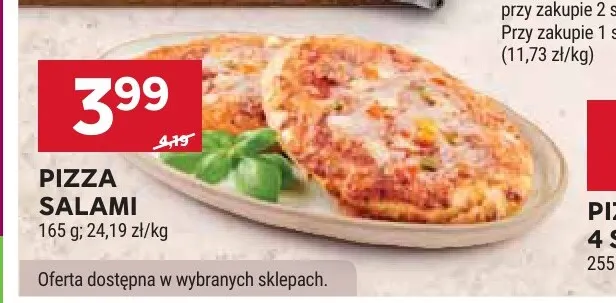 Pizza salami promocja w Stokrotka