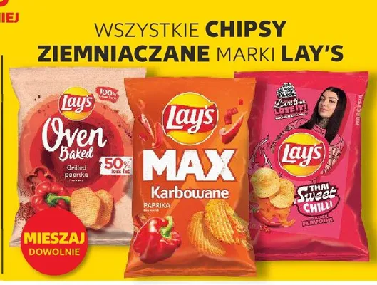 Chipsy ziemniaczane Lay's promocja w Kaufland