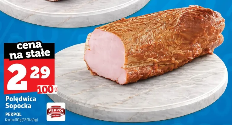 Polędwica sopocka Smaczne wędliny promocja w TOPAZ