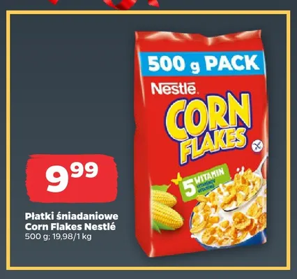 Płatki śniadaniowe Corn Flakes Nestlé promocja w Netto