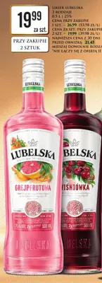 Likier Lubelska cytrynówka promocja w Dino