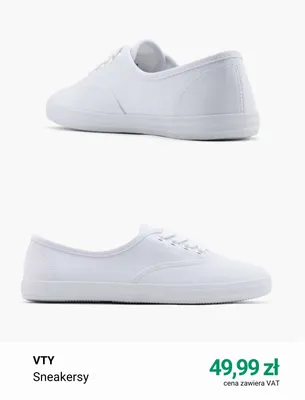 Sneakersy VTY promocja w Deichmann