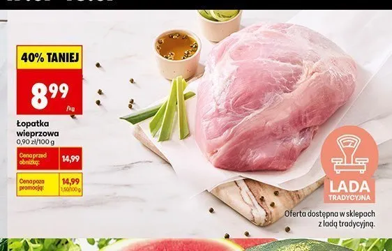 Łopatka wieprzowa promocja w Biedronka