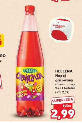 Napój gazowany Oranżada Hellena promocja w Kaufland