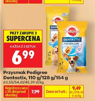 Przysmak Dentastix promocja w Biedronka