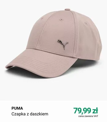 Czapka z daszkiem Puma promocja w Deichmann