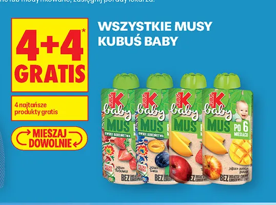 Musy Kubuś Baby promocja w Biedronka