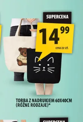 Torba z nadrukiem 60x40 cm promocja w Arhelan