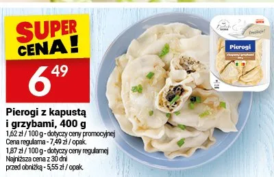 Pierogi z kapustą i grzybami promocja w Twój Market