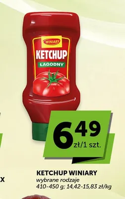 Ketchup Winiary promocja w ABC