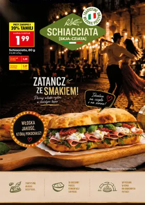 Schiacciata promocja w Biedronka