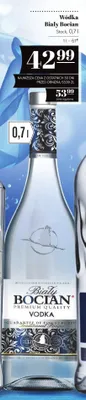 Wódka Biały Bocian Stock 0,7l promocja w POLOmarket