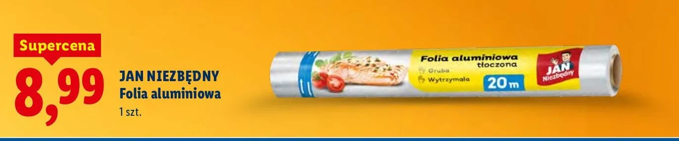 Folia aluminiowa promocja w Lidl