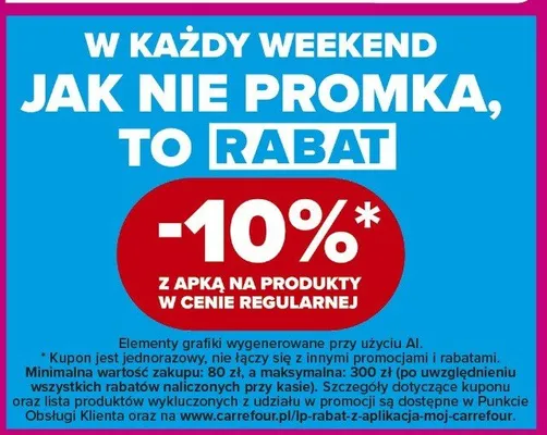 Gazetka Weekend promek już od czwartku, strona 7 promocja w Carrefour