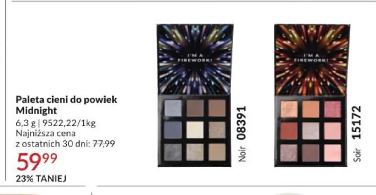Paleta cieni do powiek Avon Midnight promocja w AVON
