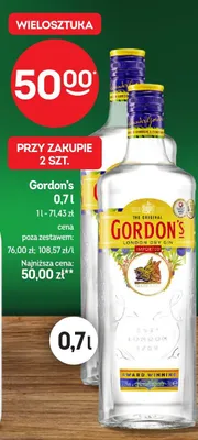 Gin Gordon's promocja w Żabka