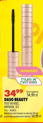 Tusz do rzęs Virtuose Daso Beauty promocja w Drogerie Natura