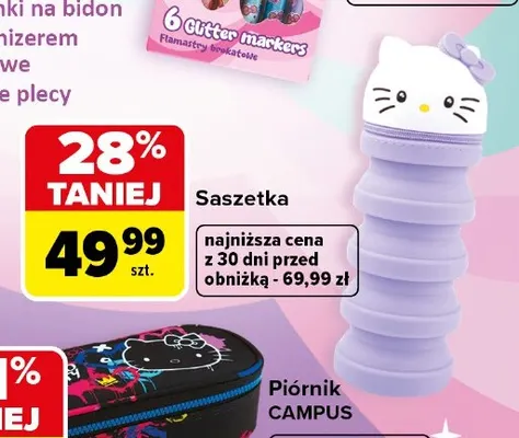 Saszetka Hello Kitty promocja w Carrefour