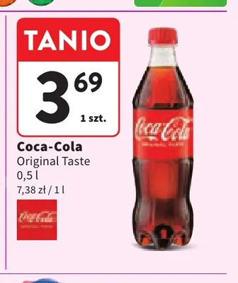 Napój gazowany Coca-Cola Original Taste promocja w Intermarche