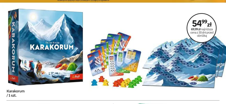 Gra planszowa Karakorum Trefl promocja w Empik