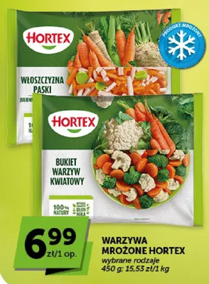 Warzywa mrożone Hortex Włoszczyzna paski promocja w Euro Sklep